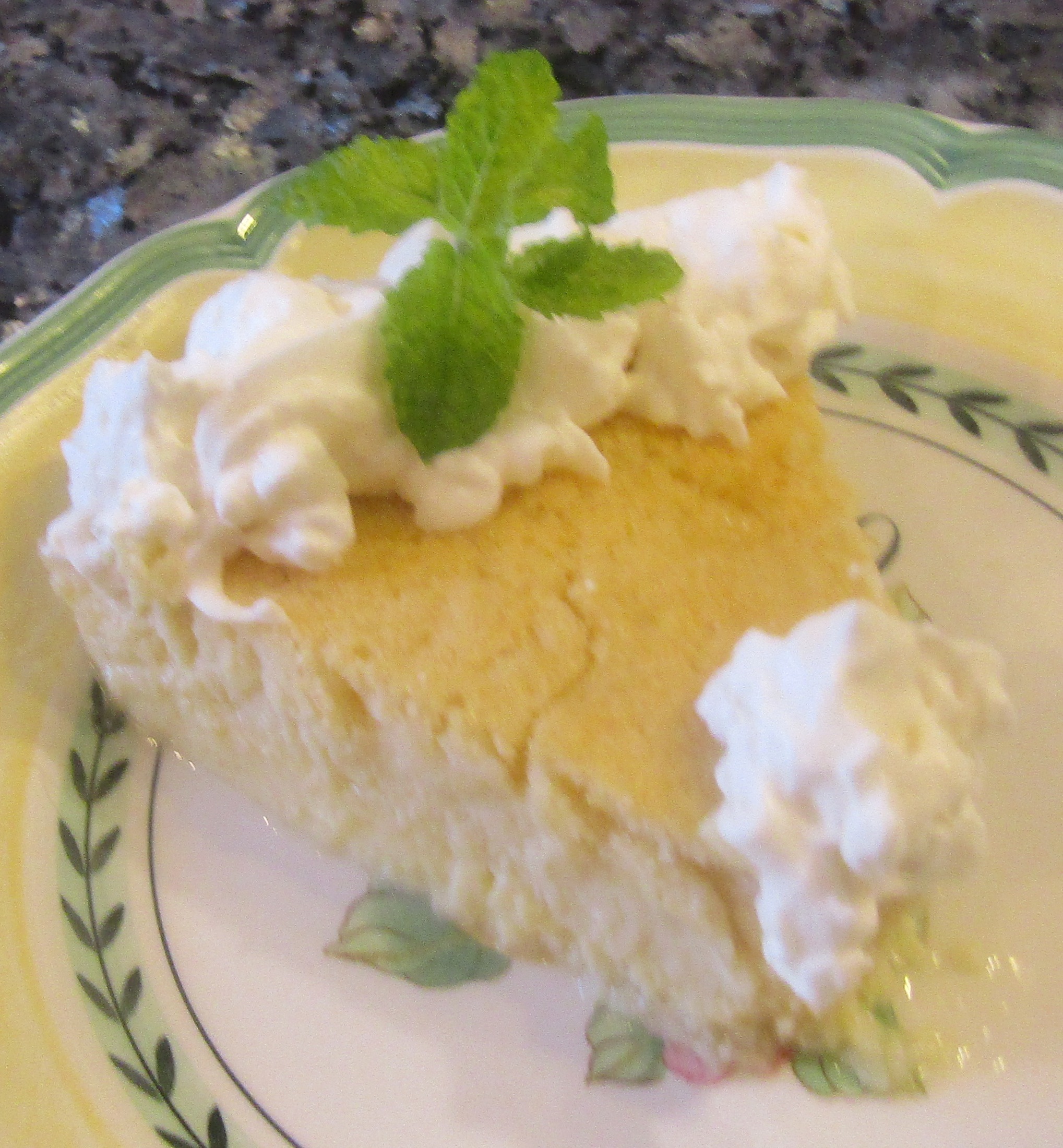 Impossible Lemon Pie Recipe